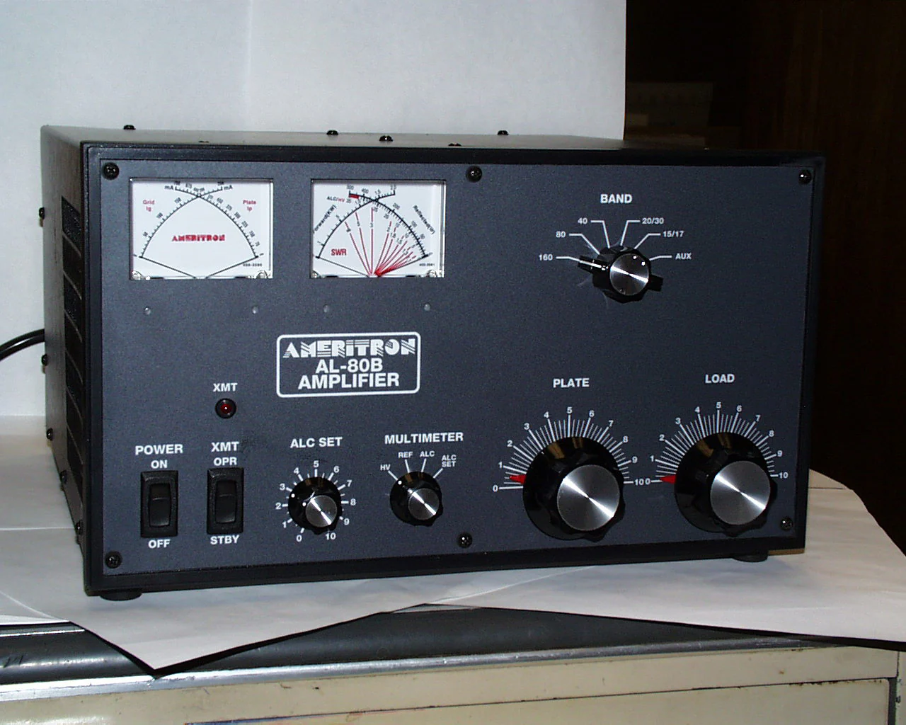 AL-80B-SEC 1000W HF Amplifier, Used, Second Hand, with two 3-500Z tubes - Image 3