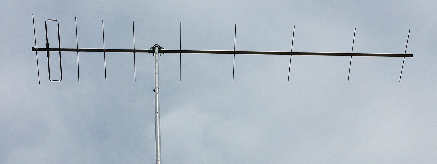 LFA-220M10EL, LOOP FED YAGI, 220 MHz, 10 EL ARRAY, 5K