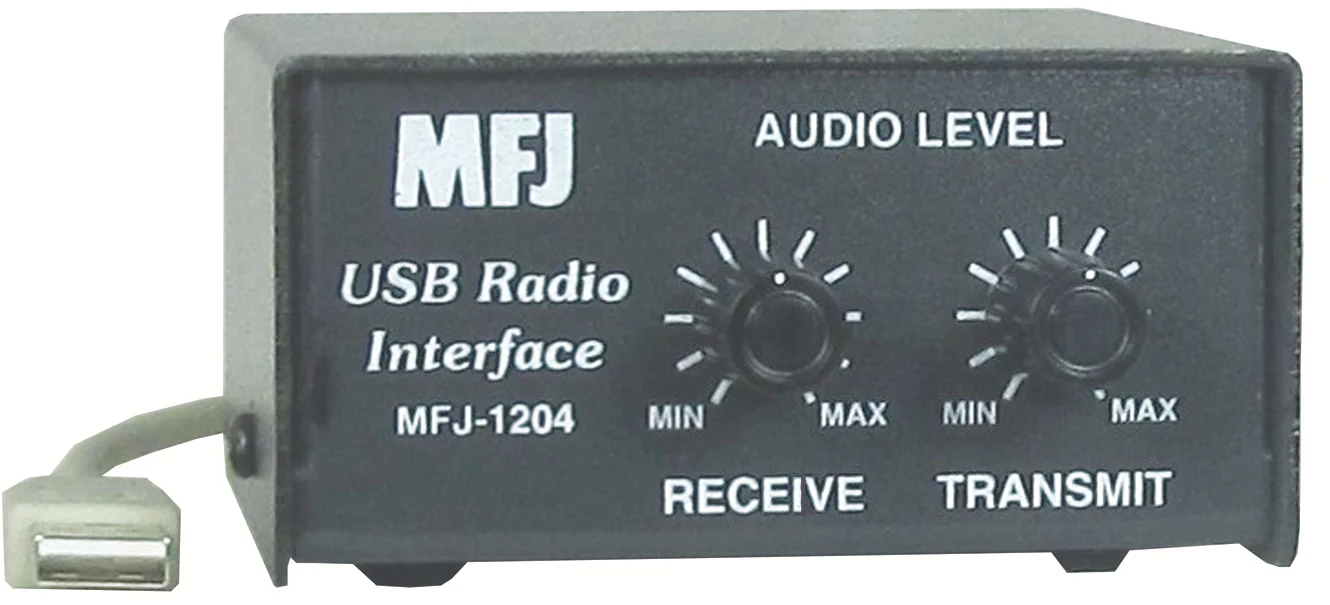 MFJ-1204P8,USB to Radio Interface with 8 pin round microphone cable - Image 3