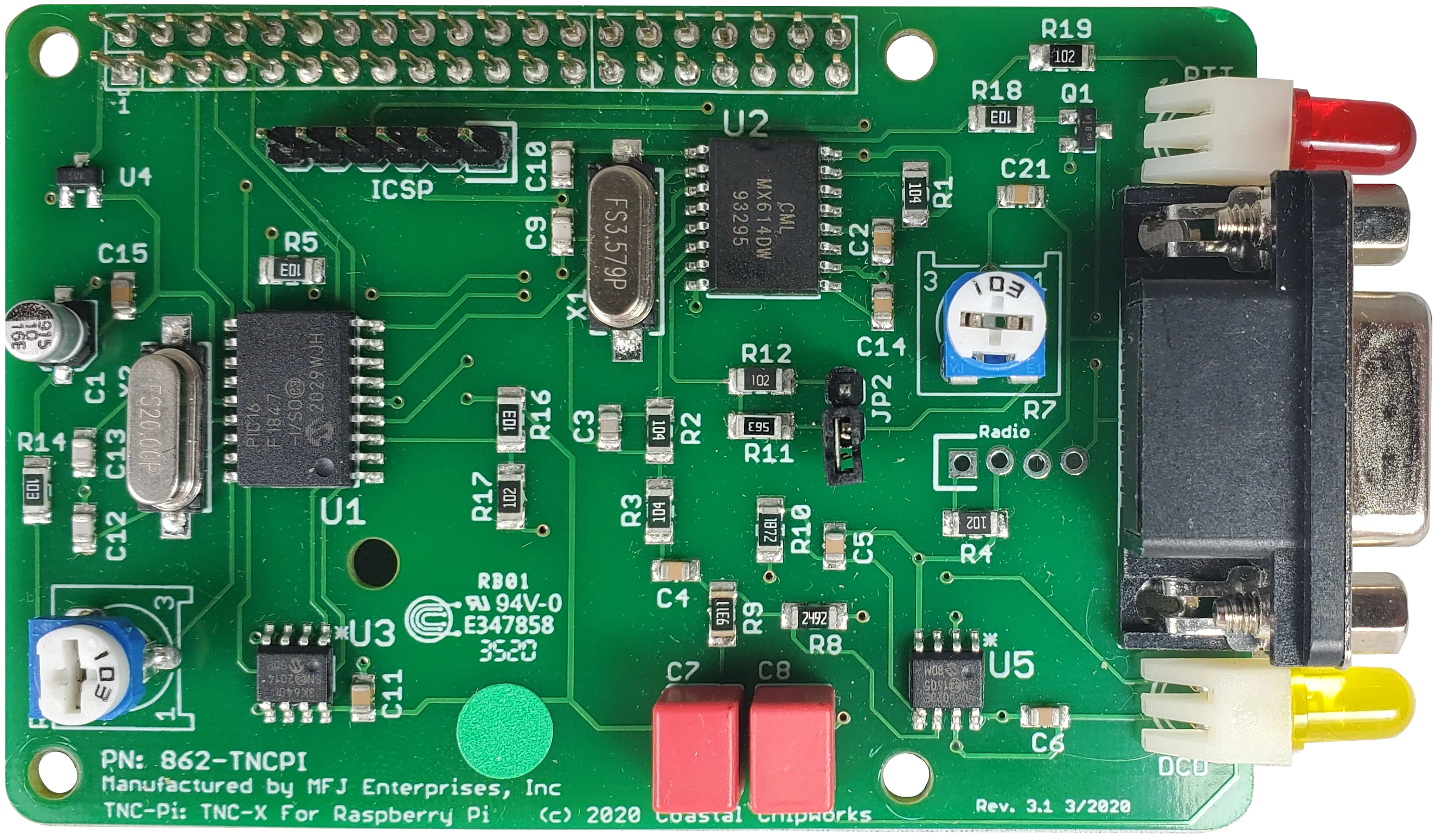 MFJ-1270PI,Raspberry Pi TNC