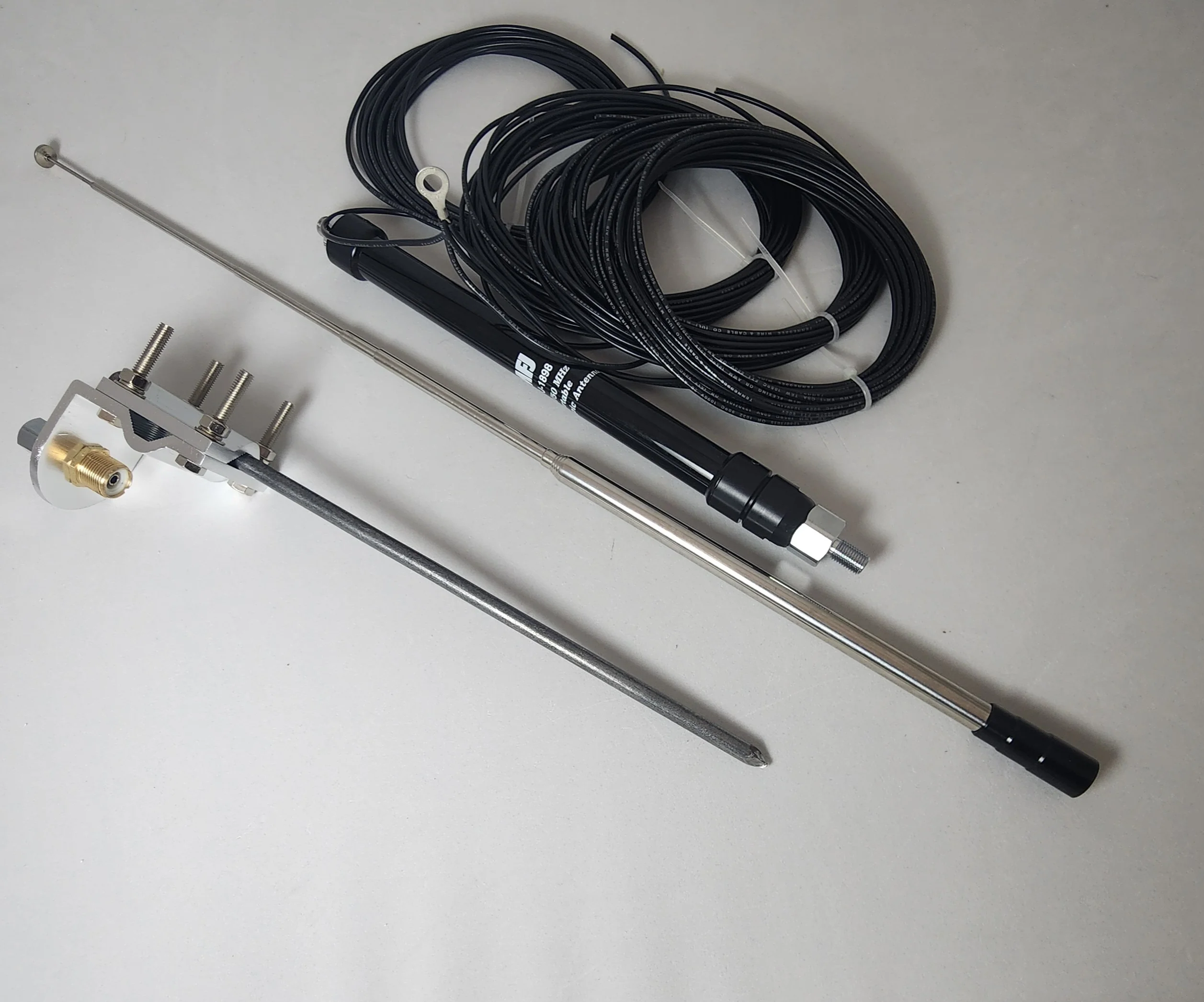 MFJ-1898MR, 40-6 M POTA/Portable Antenna with FASTTUNE(TM) Inductor and Push-in-Ground QUIKSPIKE(TM) Mount, Radials - Image 2