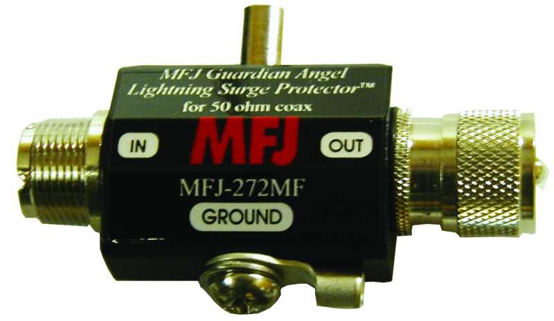 MFJ-272MF, LIGHTNING PROTECTOR, SO-239/PL-259, 1500W PEP