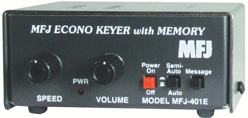 MFJ-401E, KEYER, ECONO KEYER II WITH MEMORY