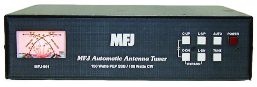 MFJ-991B, DUAL POWER AUTO TUNER, 300/150W, HF