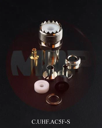 ZMP-CS05F-U, M,P, UHF(SO-239),FEMALE, SOLDER,5MM FOR AB5/RG58