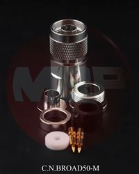 ZMP-CS10M-N, M,P N MALE,SOLDER,10MM,BROADPRO 50/C, HYF10/UF10